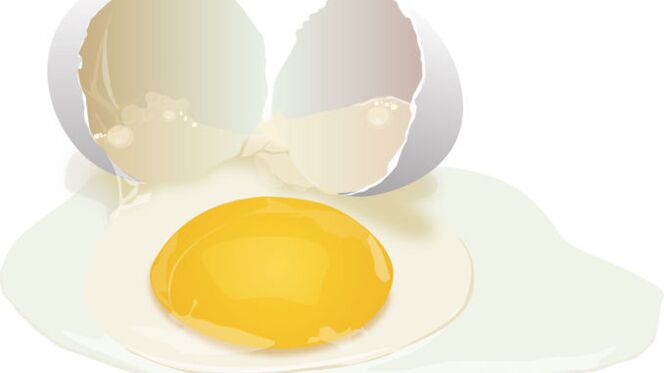 البيضة للتخلص من الورم الحليمي في المنزل